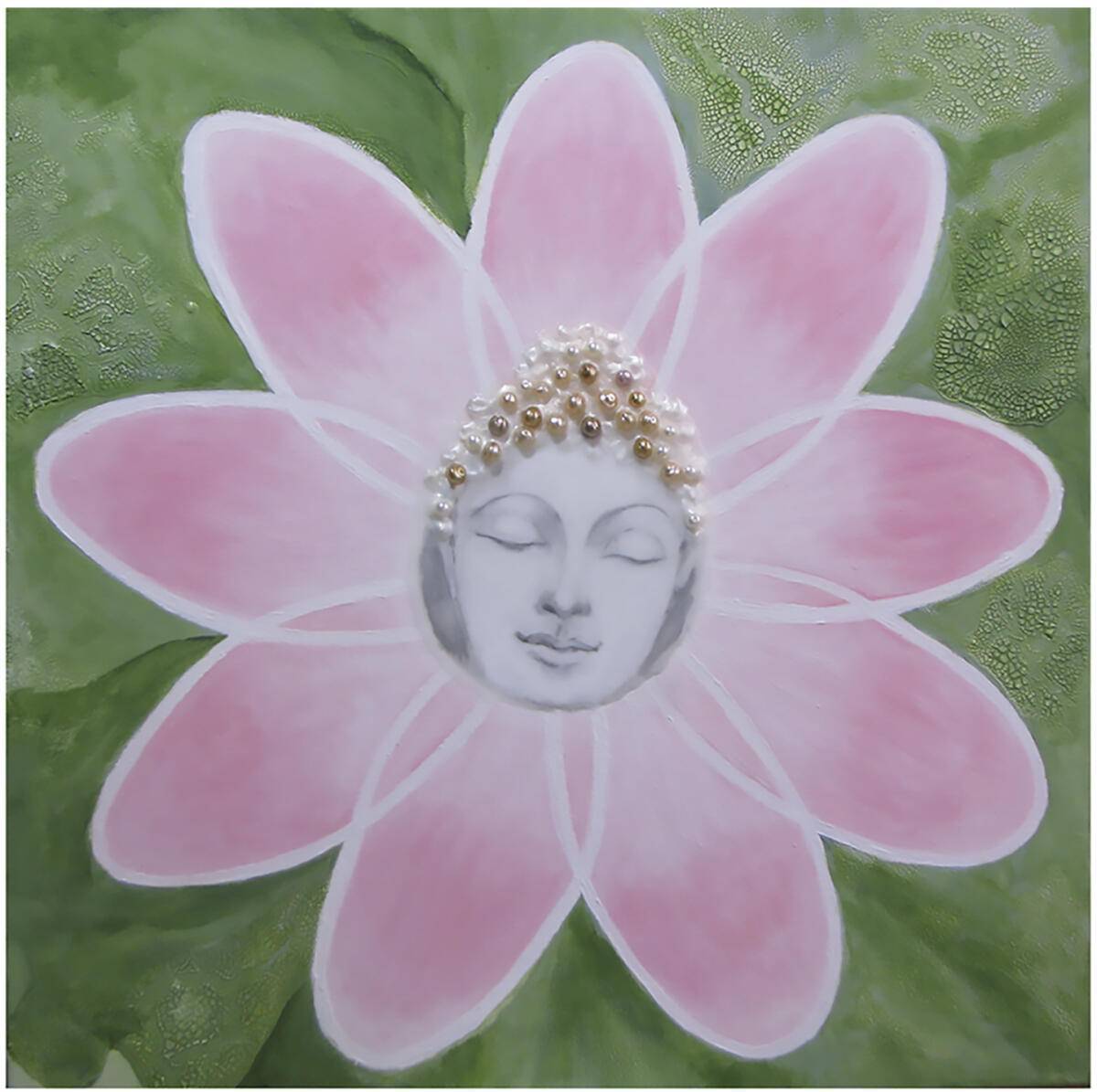 Buddha's Pink Lotus, MaryAnn Goodwin, CollMM